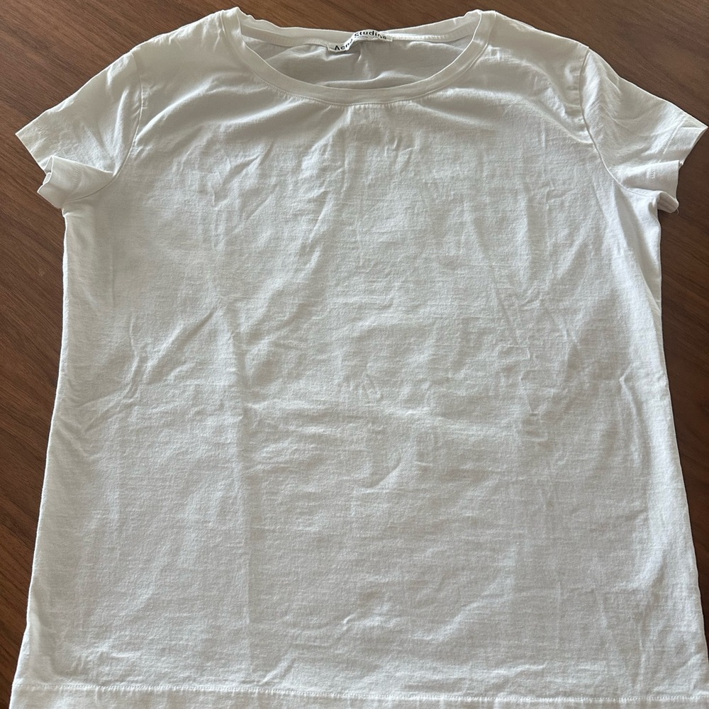 Acne Studios White Tee